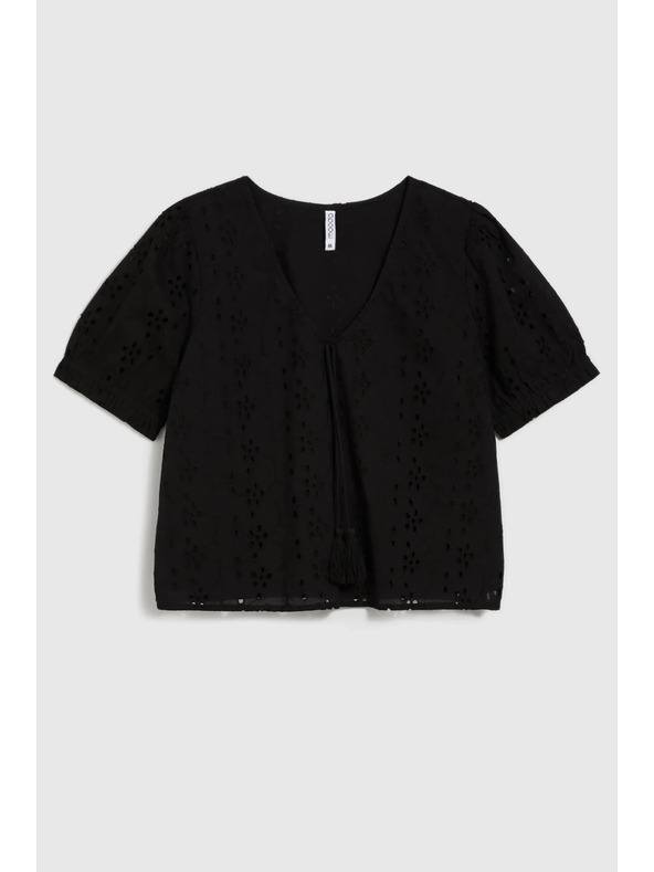 Moodo Črna ženska srajca madeira