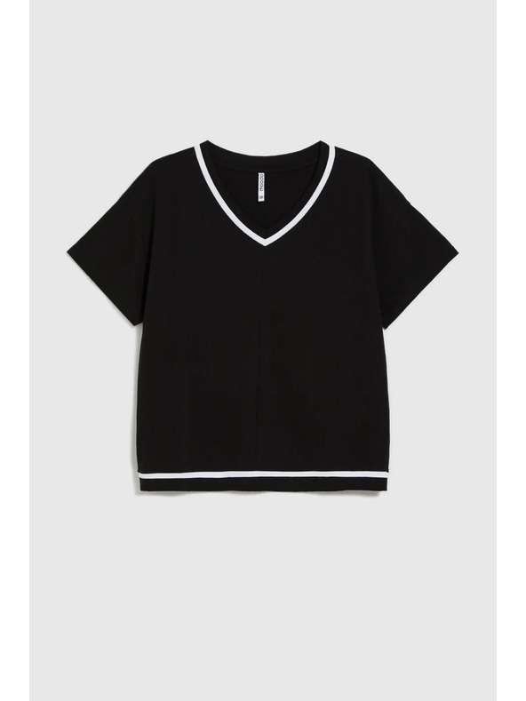 Moodo Ženska majica Moodo – črna