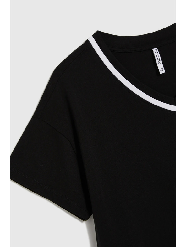 Moodo Ženska majica Moodo – črna