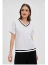 Moodo Ženska majica Moodo – bela