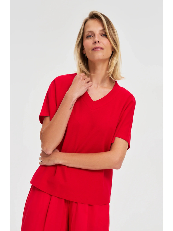 Moodo Rdeč ohlapni top