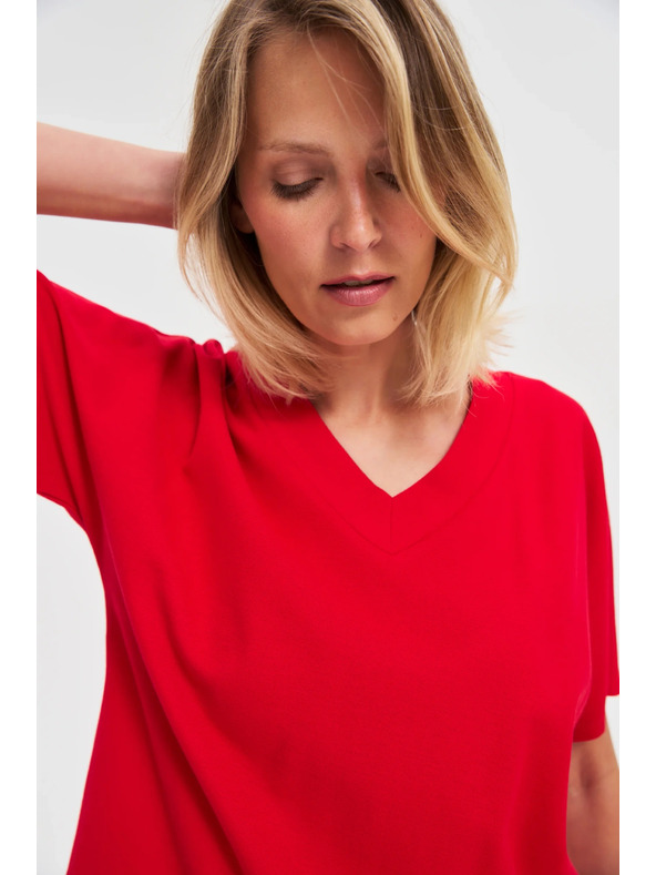 Moodo Rdeč ohlapni top