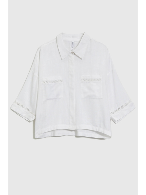 Moodo Ženski top Moodo - bel