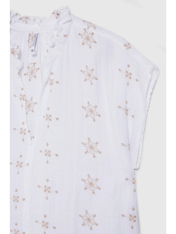 Moodo Bel vzorčast top