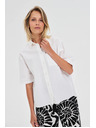 Moodo Ženska bela srajca