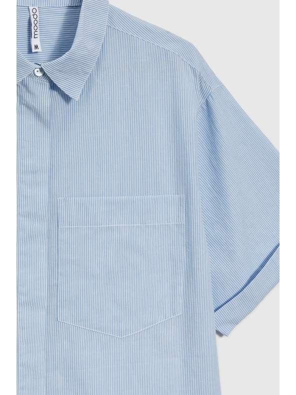 Moodo Ženska svetlo modra srajca