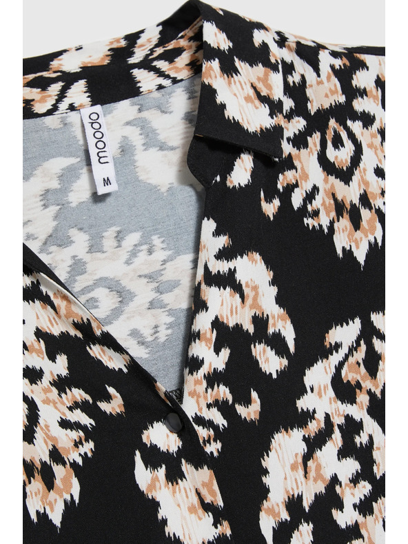 Moodo Ženska srajca Moodo – črna