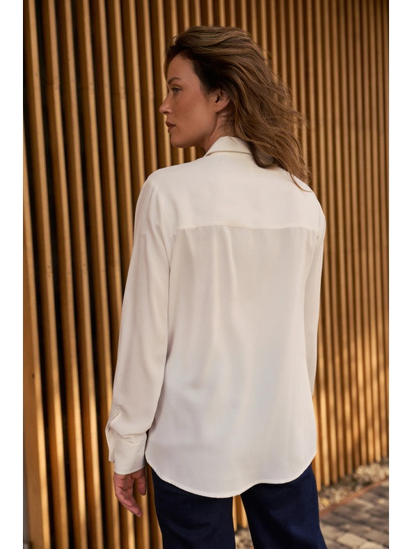 Moodo Bela ženska srajca Moodo