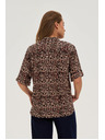 Moodo Ženska leopardja srajca Moodo