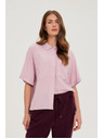 Moodo Ženska srajca Moodo – svetlo rožnata