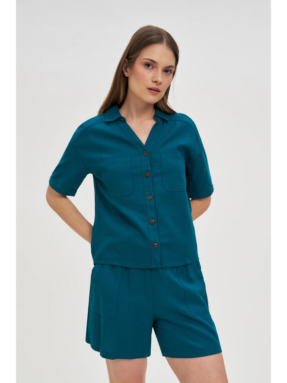 Moodo Ženski top Moodo - zelen