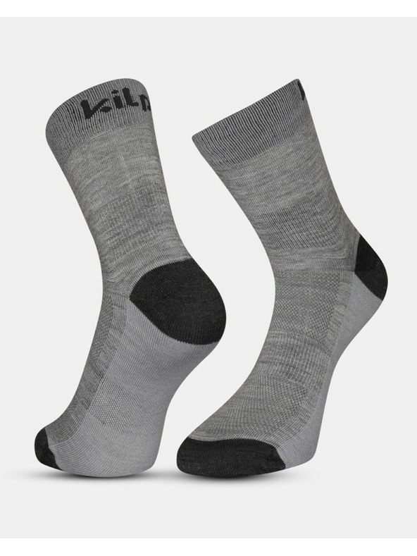 Kilpi Outdoor nogavice z merino volno Kilpi LIRIN-U Svetlo siva