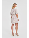 Moodo Vzorčaste ženske obleke Moodo z pasom