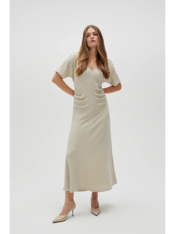 Moodo Ženske obleke Moodo - bež