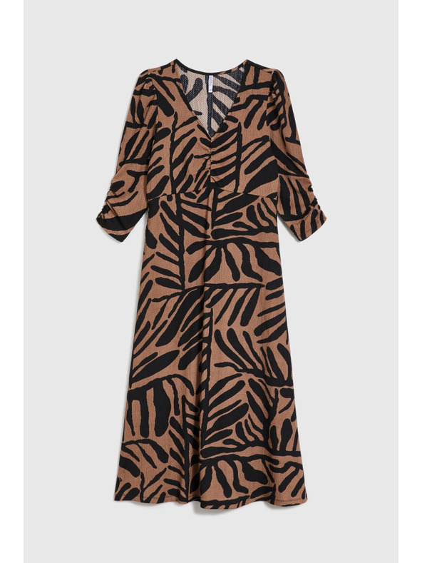 Moodo Ženske obleke Moodo – kavna