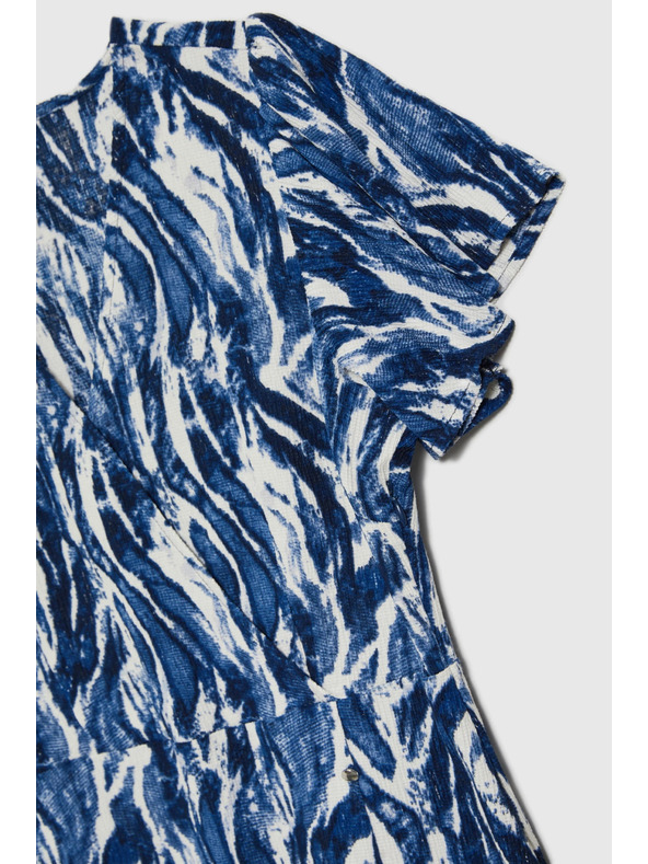 Moodo Ženska vzorčasta obleka Moodo