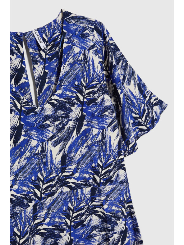 Moodo Ženske obleke Moodo - modre