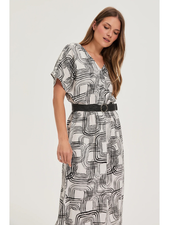 Moodo Ženske obleke Moodo z pasom