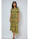 Moodo Ženske obleke Moodo - rumene