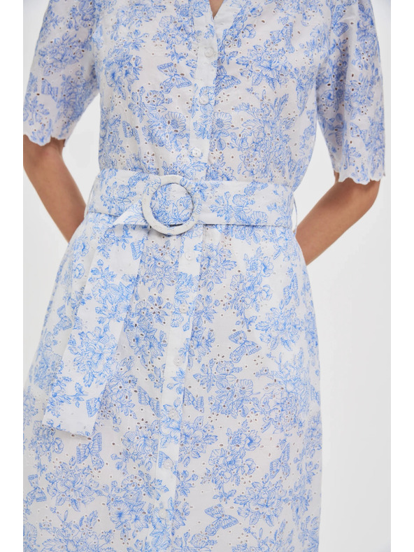 Moodo Ženske obleke Moodo - svetlo modre