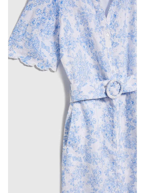 Moodo Ženske obleke Moodo - svetlo modre