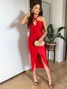 Edoti Midi obleka KIM - rdeča OTHER