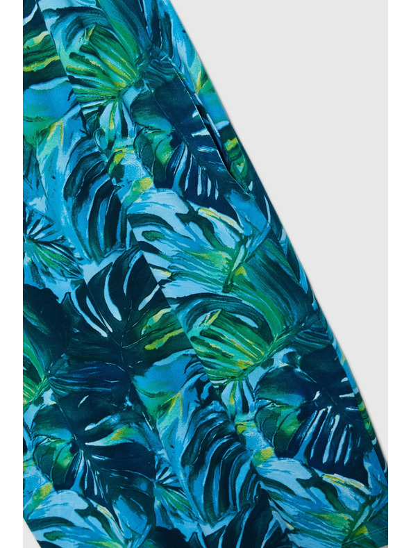 Moodo Ženska obleka Moodo - turkizna