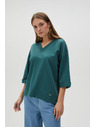 Moodo Zelena jopica s tričetrtinskim rokavom