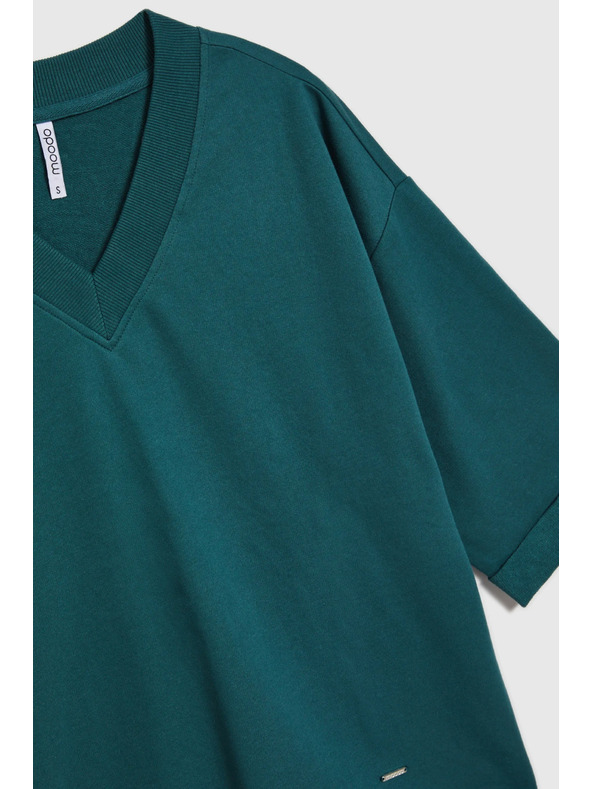 Moodo Zelena jopica s tričetrtinskim rokavom