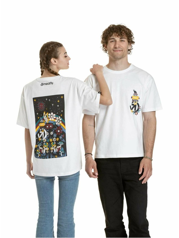 Meatfly Meatfly unisex majica Dwarf White Dwarf