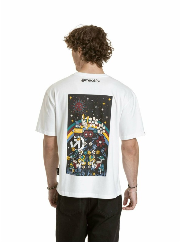 Meatfly Meatfly unisex majica Dwarf White Dwarf