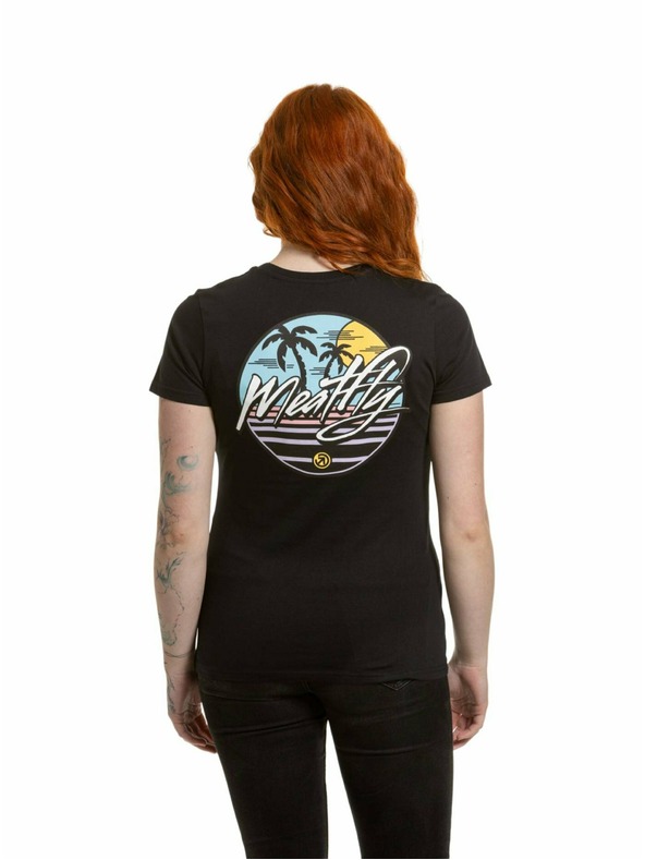 Meatfly Meatfly ženska majica Shori Black