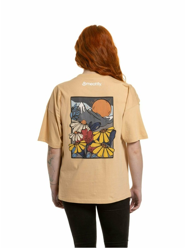 Meatfly Meatfly ženska majica Vexey Tapioca Flowers