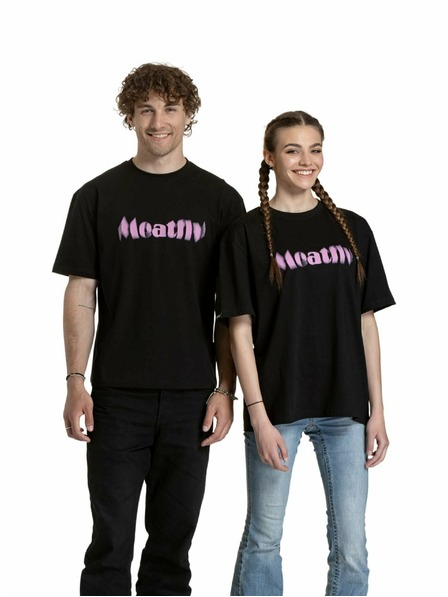 Meatfly Meatfly unisex majica Domes Black Blured