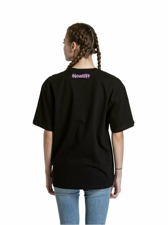 Meatfly Meatfly unisex majica Domes Black Blured