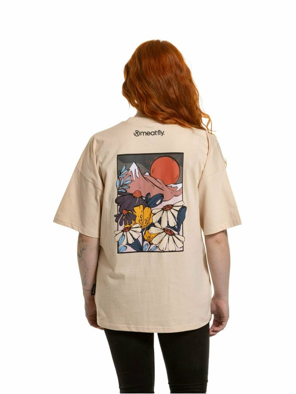 Meatfly Meatfly ženska majica Vexey Sheepskin Flowers