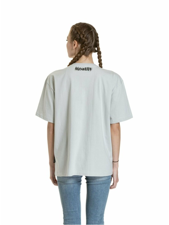 Meatfly Meatfly unisex majica Domes Stone Blured | Siva