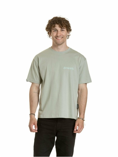 Meatfly Meatfly unisex majica Minimal Mossy Green