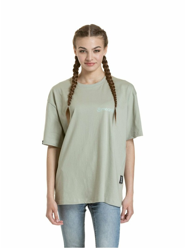 Meatfly Meatfly unisex majica Minimal Mossy Green