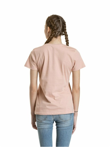 Meatfly Meatfly ženska majica Ladies MF Logo Sepia Rose | Roza