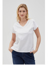 Moodo Ženská osnovna majica Moodo – bela