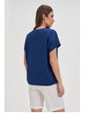 Moodo Ženská majica Moodo – temno modra