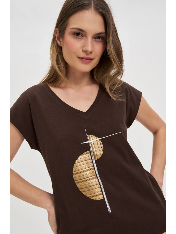 Moodo Ženská bombažna majica Moodo