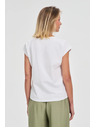 Moodo Ženska majica Moodo – bela