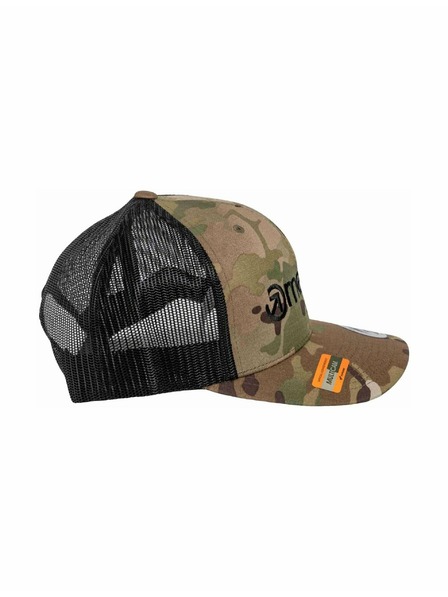 Meatfly Meatfly šiltovka MF Logo Trucker Black / Multicam | Črna