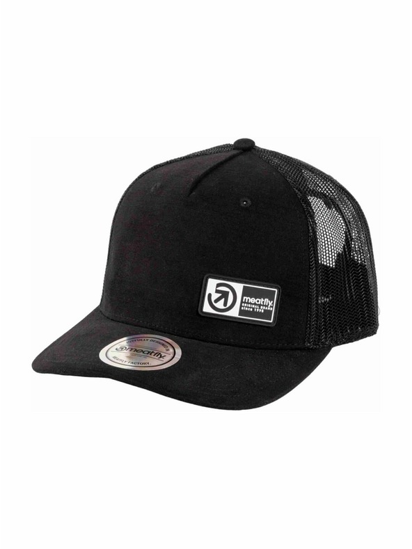 Meatfly Meatfly šiltovka Hawkye Trucker Black Brand | Črna |