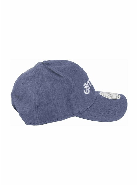 Meatfly Meatfly šiltovka Gaten Flexfit Blue / White Logo | Bela | Velikost