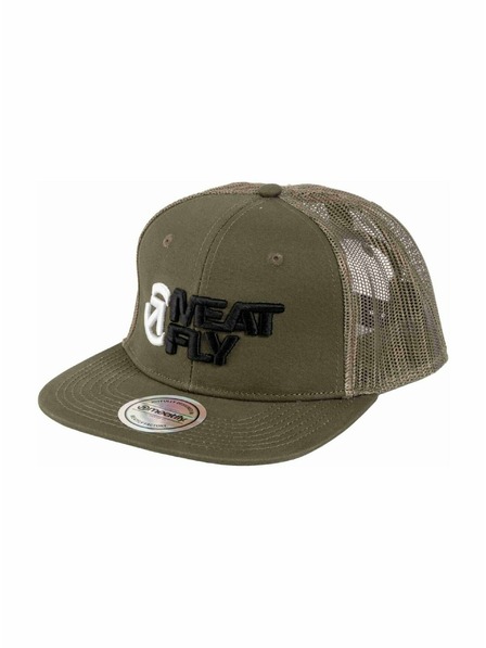 Meatfly Meatfly šiltovka Mateo Trucker Olive / Black Revital | Črna | Velikost