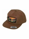 Meatfly Meatfly šiltovka Hornet Snapback Red Alaska / Tan | Rjava