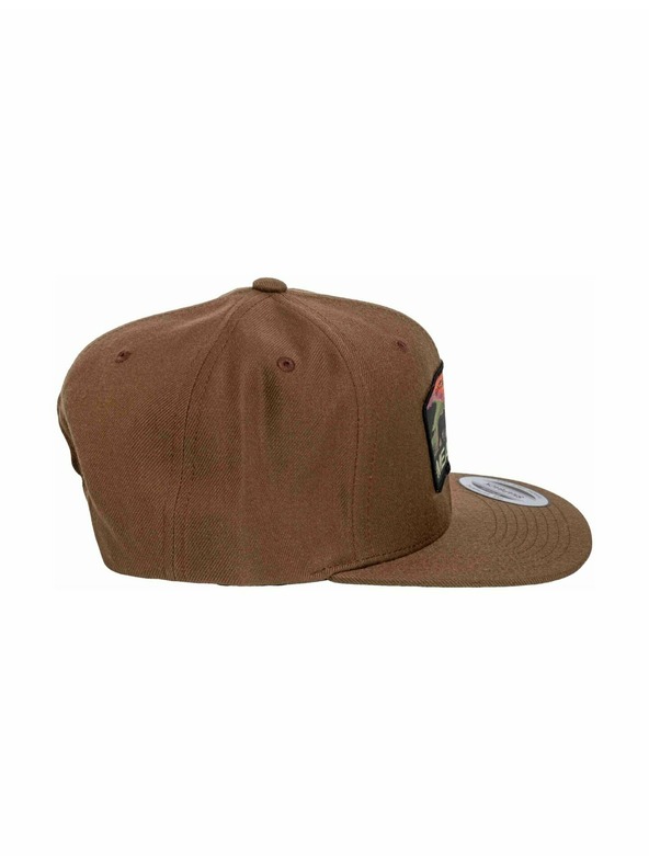 Meatfly Meatfly šiltovka Hornet Snapback Red Alaska / Tan | Rjava